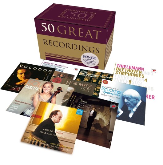 Diverse Klassisk 50 Great Recordings CD