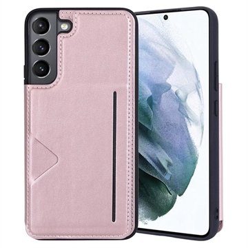 Hanman Mika Samsung Galaxy S23 5G Deksel med Lommebok Roségull
