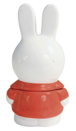 Pluto Design - Miffy eske 15 cm oransje/hvit