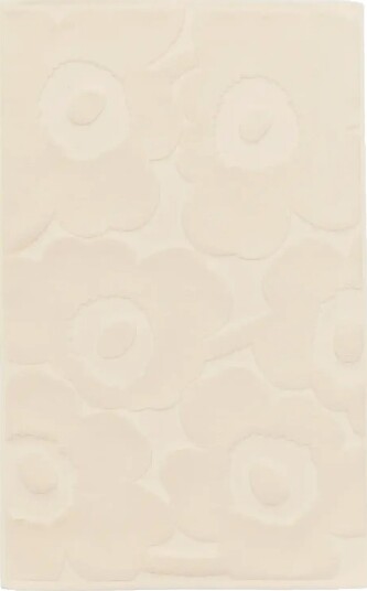Marimekko Home Unikko Bath Mat 50X80   Beige   50X 80CM