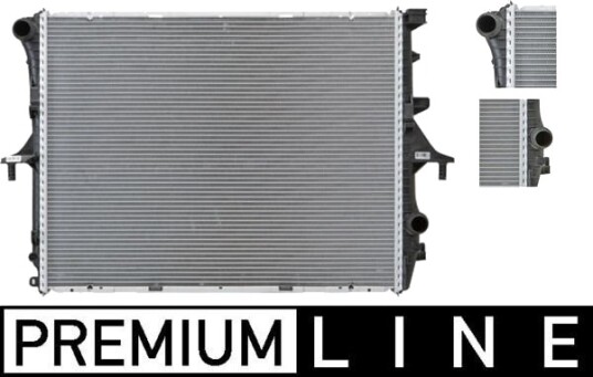 Radiator, motorkjøling MAHLE CR 571 000P