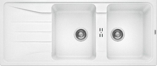 Blanco Sona 8S UX kjøkkenvask 116x50 cm, hvit Blanco Sona 8S UX kjøkkenvask 116x50 cm, hvit