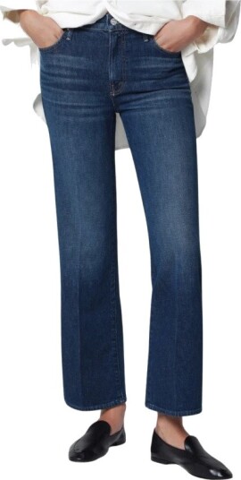 Mother Dame Jeans Blå W26,