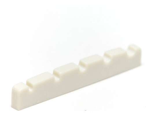 Graph Tech Tusq Pq-1425-00 - Bass Nut Flat, Slotted, 5-String, 1/8" Width