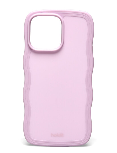 Holdit Wavy Case Lilac - Pink - IPHONE 14 PRO MAX