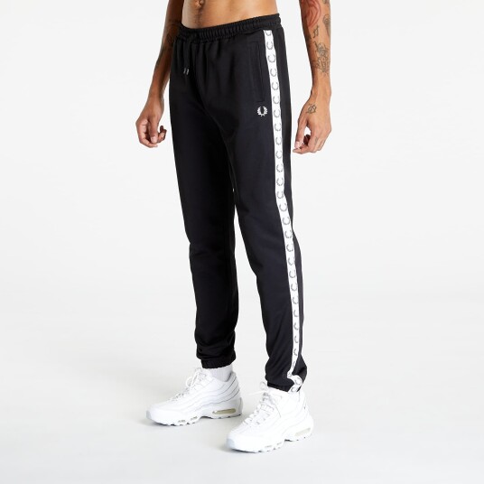 Fred Perry Taped Track Pant - Black - XL Fred Perry Taped Track Pant - Black - XL