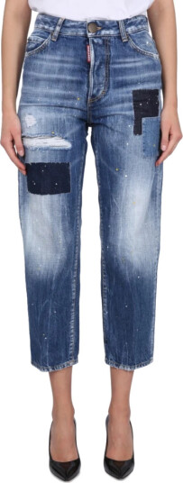 Dsquared2 Dame Jeans Blå S,
