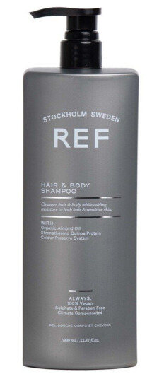 REF 2-i-1 Hair & Body Shampoo 1000 ml - Praktisk og Frisk