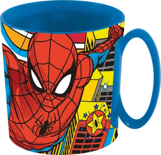 Spiderman Micro Kopp 350 ml Blå