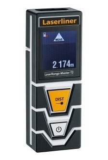 Laserliner Laserrange-Master T2, Lcd, Sort, Oransje, Hvit, 1/4", Aaa, 1,5 V, 0 - 40 °C