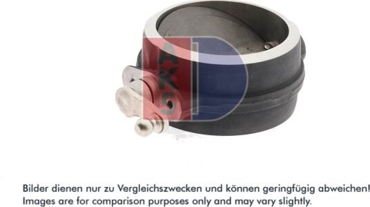 Eksosspjeld, motorbremse AKS DASIS 265024N