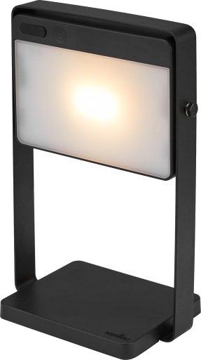 Saulio To-Go bordlampe utendørsbruk Solcelle oppladbar 3W IP44 Svart