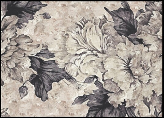 Classic Monochrome Peonies Plakat / 70x100 Classic Monochrome Peonies Plakat / 70x100