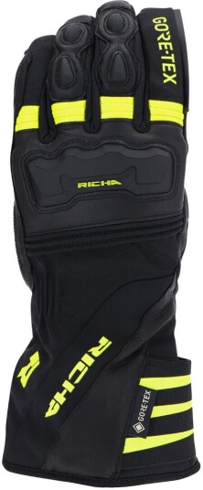 Richa Cold Protect Gore-Tex vanntette motorsykkelhansker L Svart Gul
