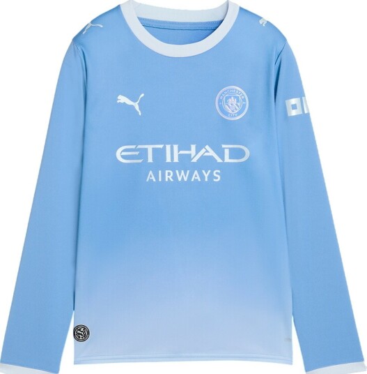 Manchester City Hjemmedrakt 2026/27 Barn Langermet PUMA størrelse 164 cm