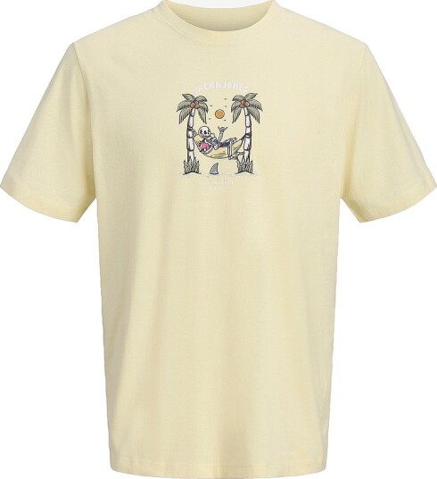 Jack & Jones Junior   T skjorte jorCassis Skull Tee SS   Gul