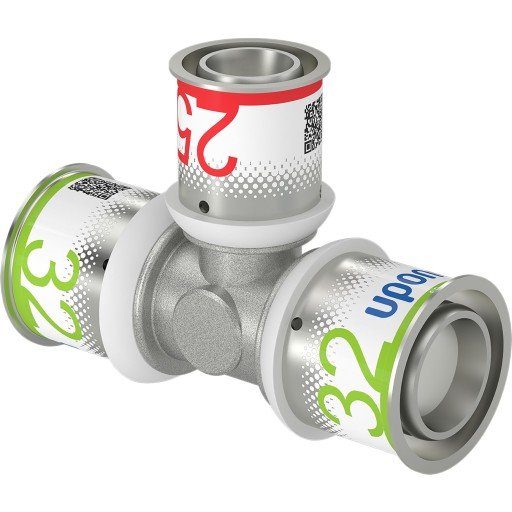 Uponor S-Press tee redusert 32-25-32