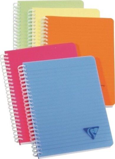 Notesbog Clairefontaine Linicolor A5 Linjeret