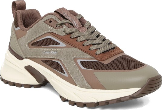 Calvin Klein Hike Runner Ck Stripe Refl Su Brown 38 Calvin Klein Hike Runner Ck Stripe Refl Su Brown 38