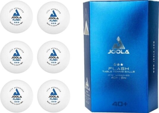 Joola Ping Pong Bordtennisballer Joola Flash 40+ 6 Stk
