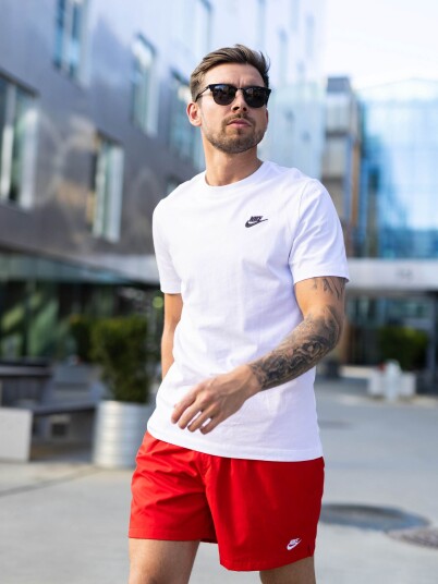 Nike Club Tee Hvit XS