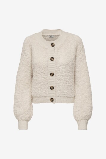 JDY Kardigan jdyEira Life L/S Oneck Grå JDY Kardigan jdyEira Life L/S Oneck Grå