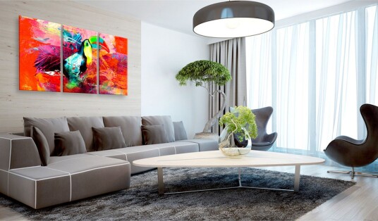 Tavle Colourful Toucan 120X60 Artgeist sp. z o. o.