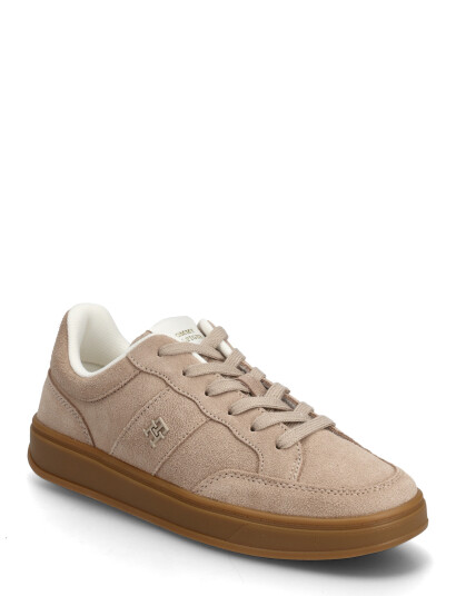 Tommy Hilfiger Th Heritage Court Sneaker Suede Beige 36 Tommy Hilfiger Th Heritage Court Sneaker Suede Beige 36