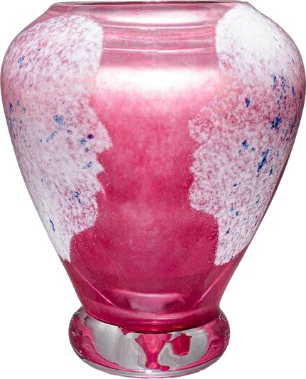 Magnor Vi Møtes vase 18 cm rosa Magnor Vi Møtes vase 18 cm rosa