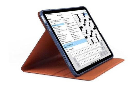 Pipetto iPad Air 11" Origami No5 Rotating Folio Case - Dark Blue