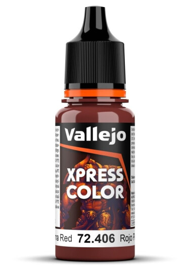 Vallejo 72.406 Rød Acryl Maling Væske 18 Ml 1 Stykker
