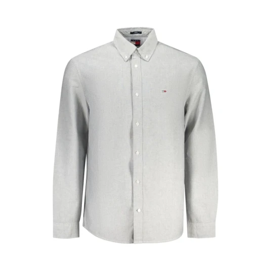 Tommy Hilfiger Herre Skjorter Grå S