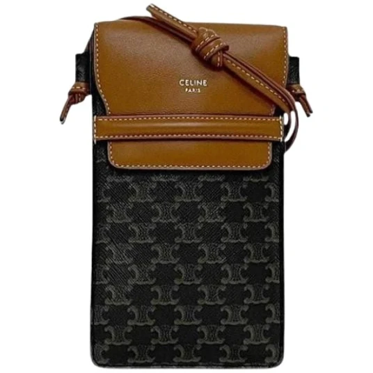 Celine Vintage Dame Svart