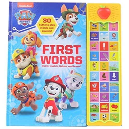Nickelodeon PAW Patrol: First Words Sound Book Nickelodeon PAW Patrol: First Words Sound Book