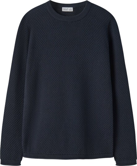 Name It Genser - Strikk - NkmRoj - Navy Blazer - Name It - 6 år (116) - Genser - Marineblå