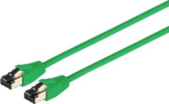 S/Conn Highend Patchkabel Cat 8.1 2000 Mhz F/Ftp Dobbeltskjermet Halogenfri Grønn 15,0 M 1660841083