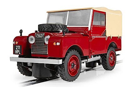 Scalextric C4493 Land Rover Series 1 Poppy Red w/Lights Scalextric C4493 Land Rover Series 1 Poppy Red w/Lights