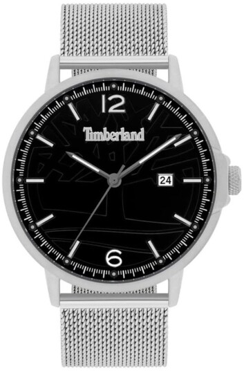 Timberland Herreklokke TBL15954JYS.02 Coleridge Sort/Stål Ø45 mm