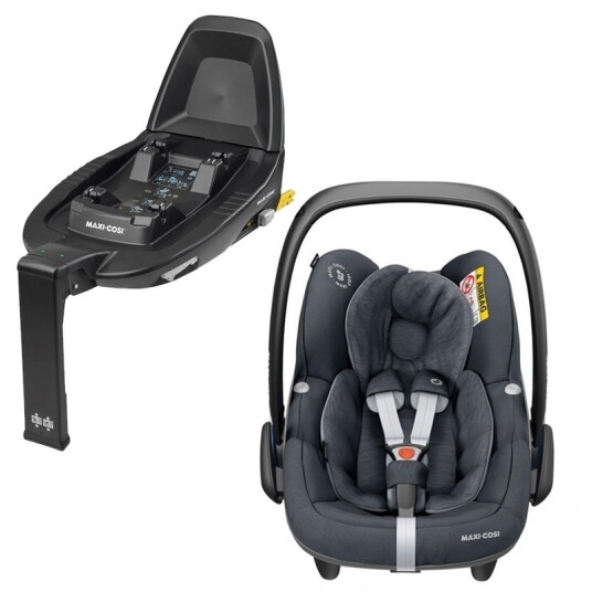 Bilstol Maxi-Cosi Pebble Pro Essential Graphite Ink. Base FamilyFix2
