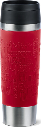 Emsa Classic Grande Termokrus 500 ml   R??d Rustfritt st??l