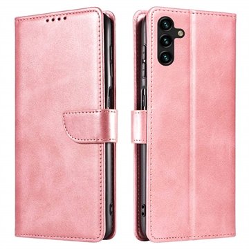 Samsung Galaxy A04s/A13 5G Lommebok-deksel med Stativ Roségull