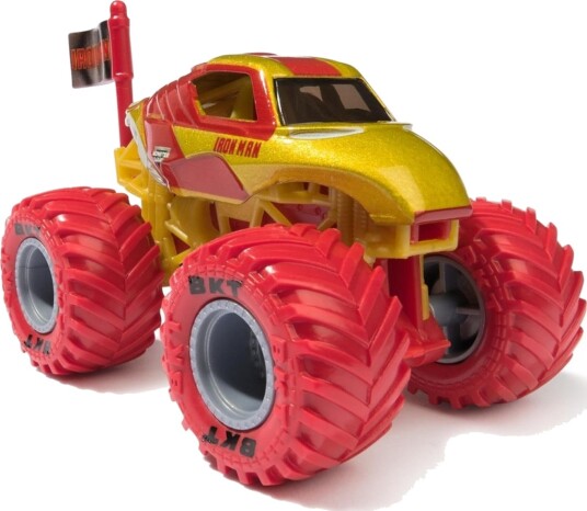 Spin Master Monster Jam Marvel Iron Man Lekebil 1:64 Spin Master Monster Jam Marvel Iron Man Lekebil 1:64