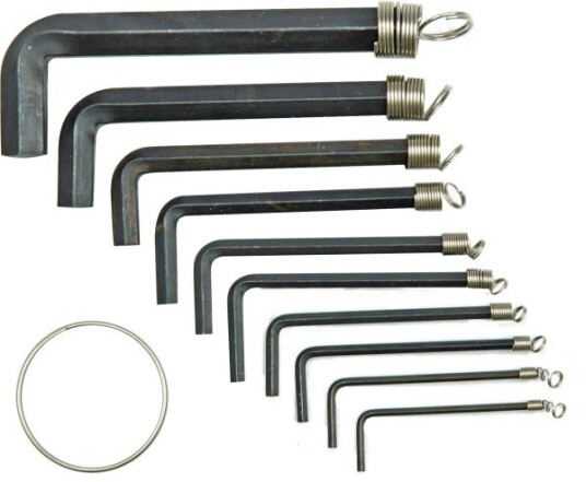 Vorel Sekskantnøkler (1-10mm) - 10 stk. Vorel Sekskantnøkler (1-10mm) - 10 stk.