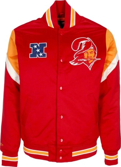 Mitchell & Ness Herre Jakker Rød XL,