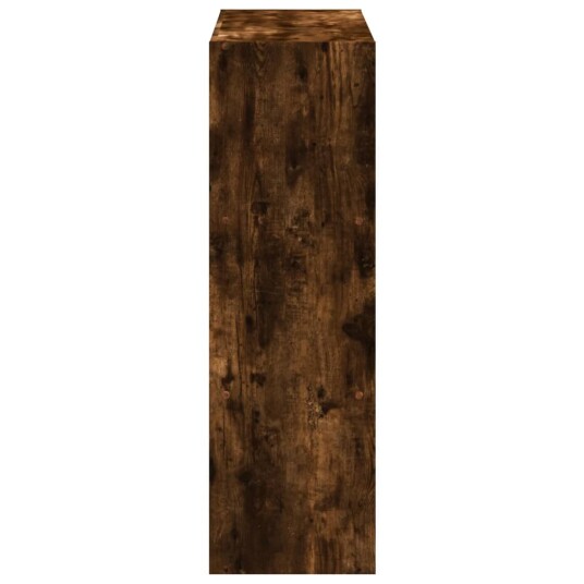 Bokhylle røkt eik 102x32x102 cm konstruert tre Bokhylle røkt eik 102x32x102 cm konstruert tre