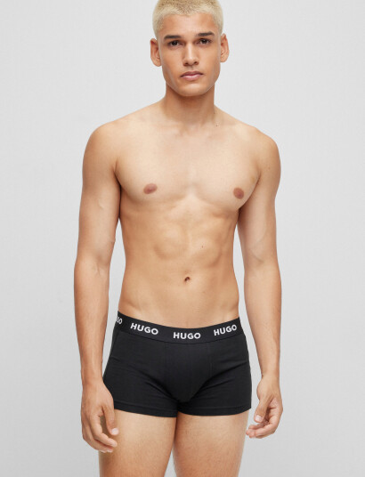HUGO Trunk Triplet Pack Black XXL HUGO Trunk Triplet Pack Black XXL