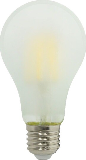 V Tac E27 6W A60 Frost Cross Filament LED pære 2700K 660lm matt glass Kulør : Varm V Tac E27 6W A60 Frost Cross Filament LED pære 2700K 660lm matt glass Kulør : Varm