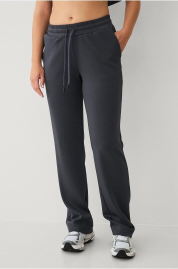 Ellos Studio Sweatpants Tech Sweatpants Straight Grå