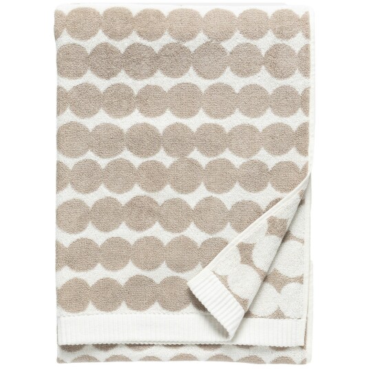 Marimekko Räsymatto Badehåndkle Beige 70x150 cm