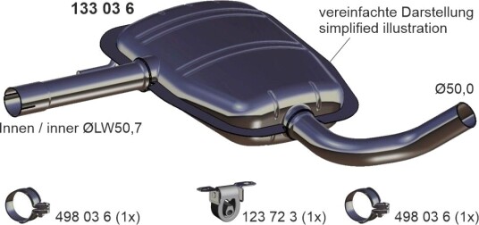 Midtre lydpotte ERNST 133036